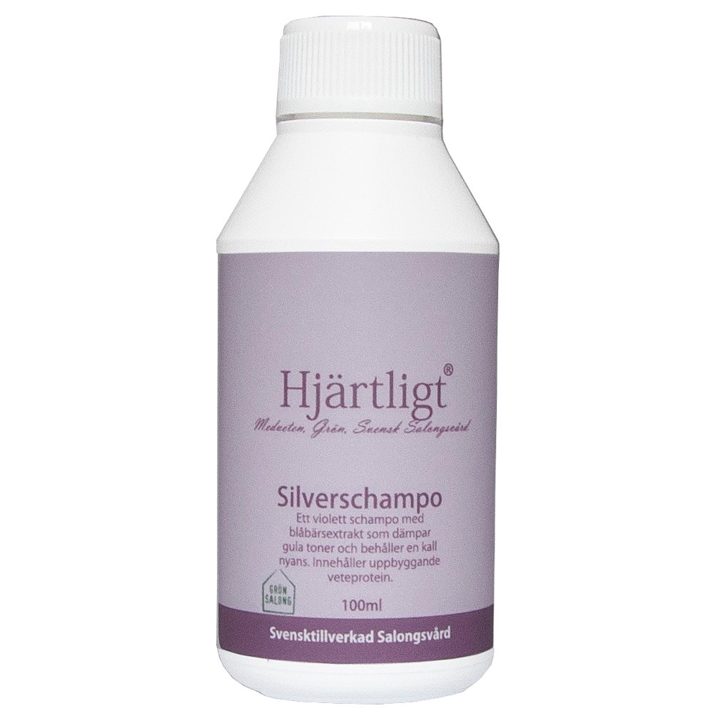 Hjärtligt Silver Shampoo, 100 ml