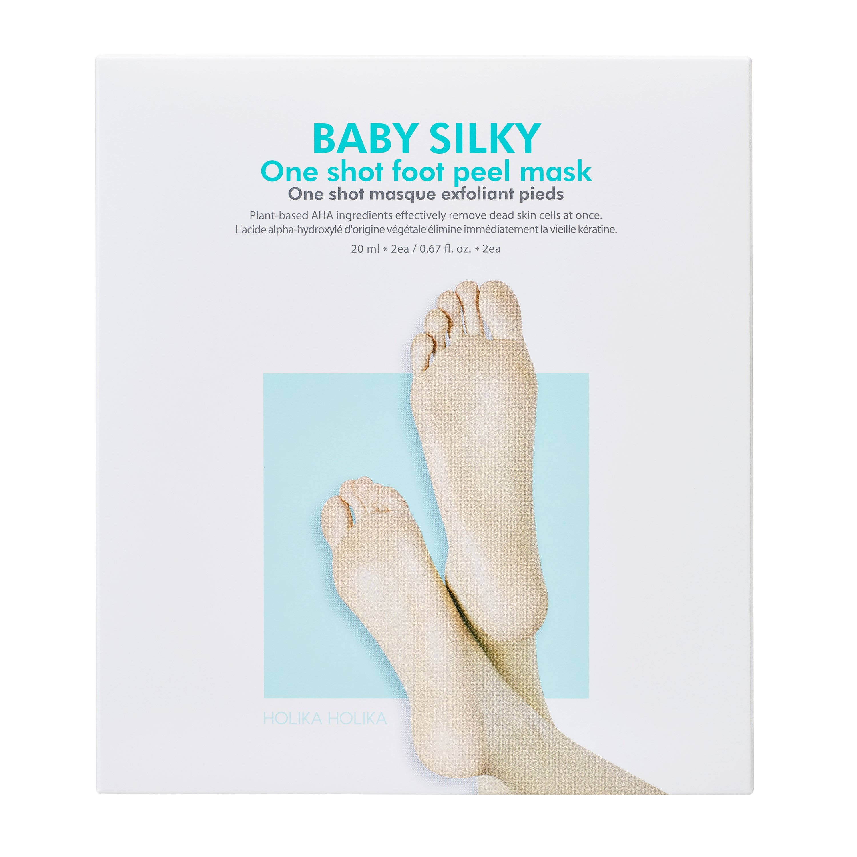 Läs mer om Holika Holika Baby Silky Foot One Shot Peeling 40 ml