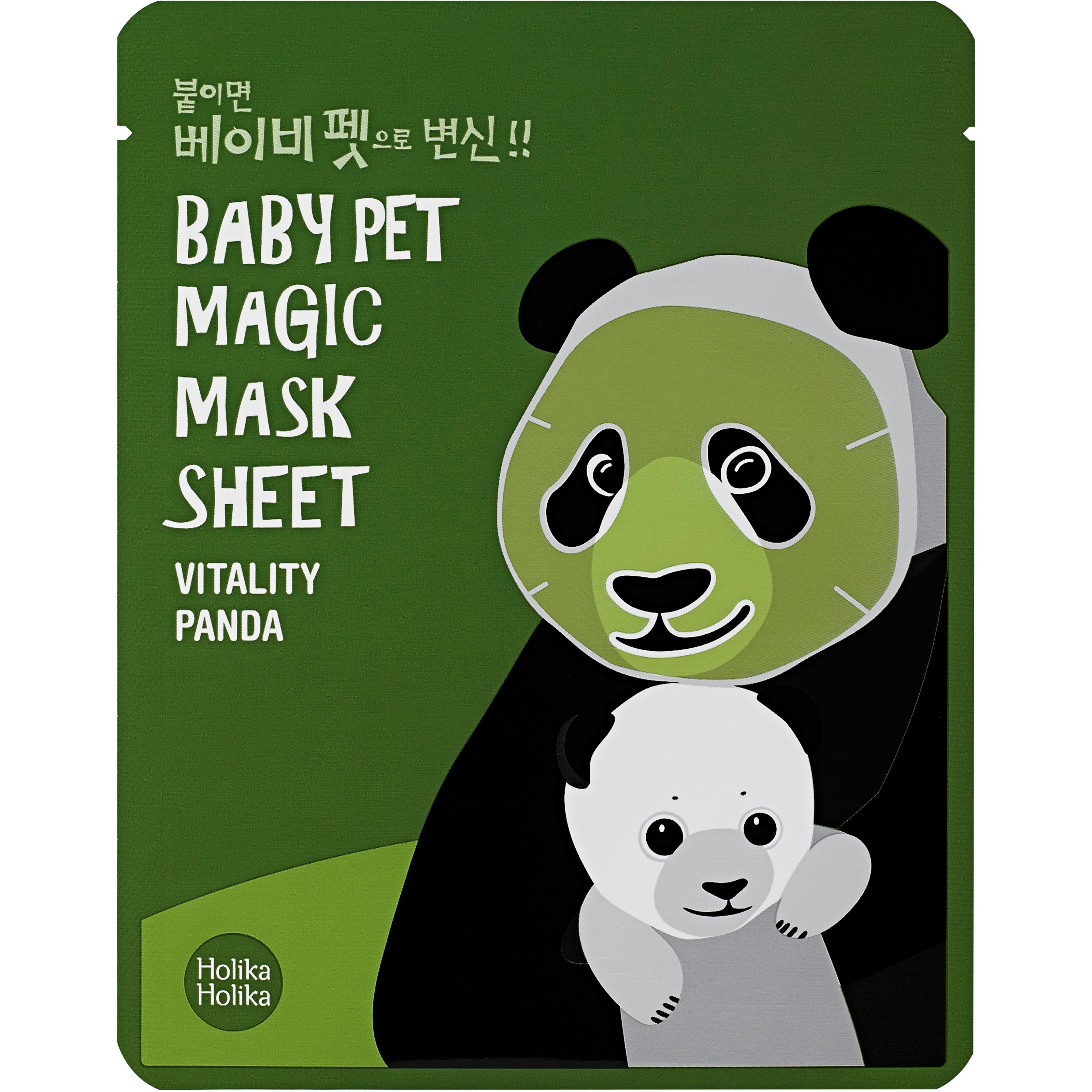 Läs mer om Holika Holika Baby Pet Magic Mask Sheet (Panda) 22 ml