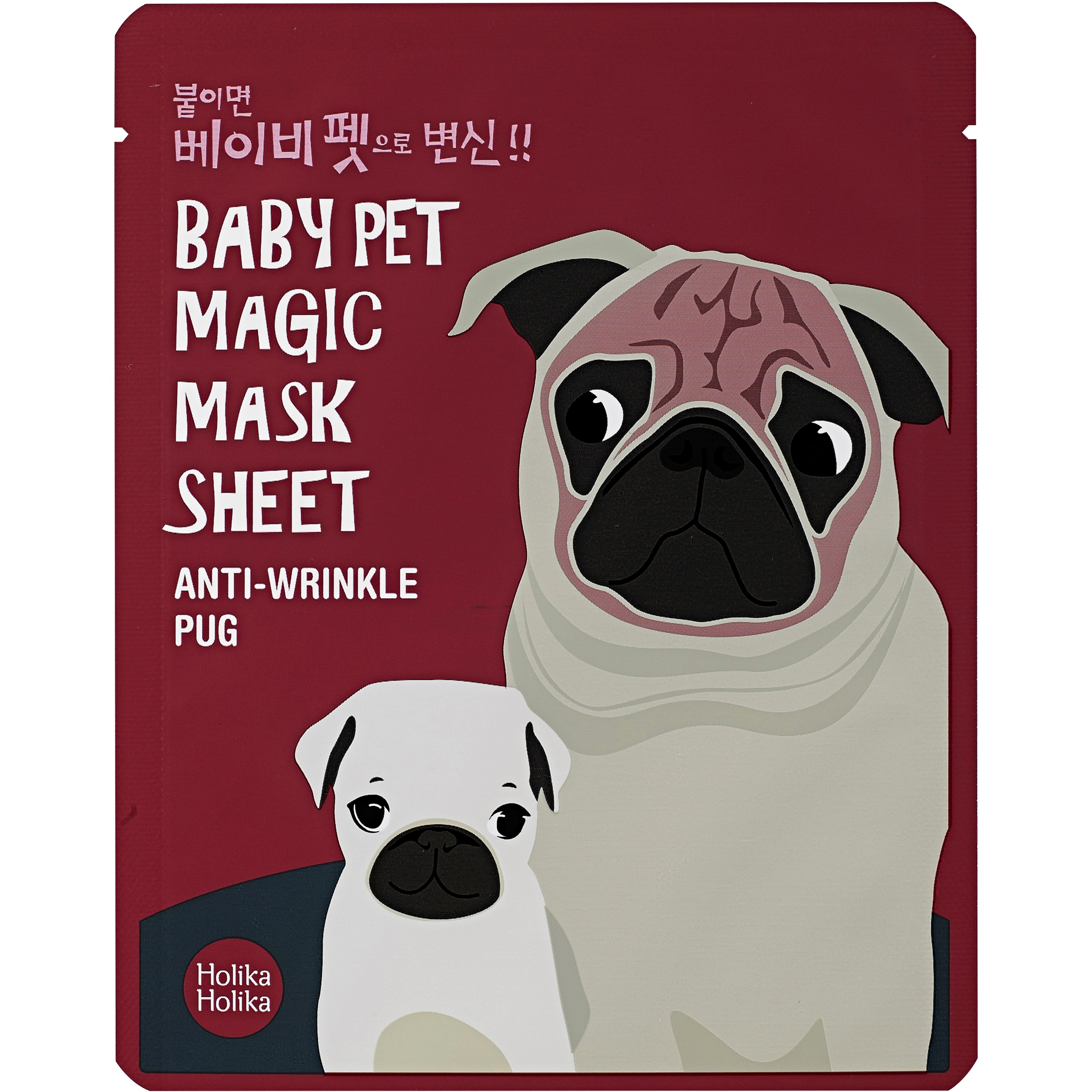 Holika Holika Baby Pet Magic Mask Sheet (Pug) 22 ml