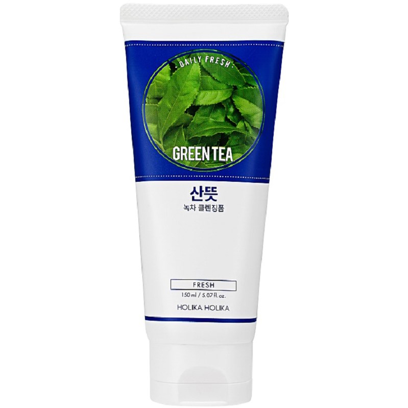 Holika Holika Daily Fresh Green Tea Cleansing Foam 150 ml billede