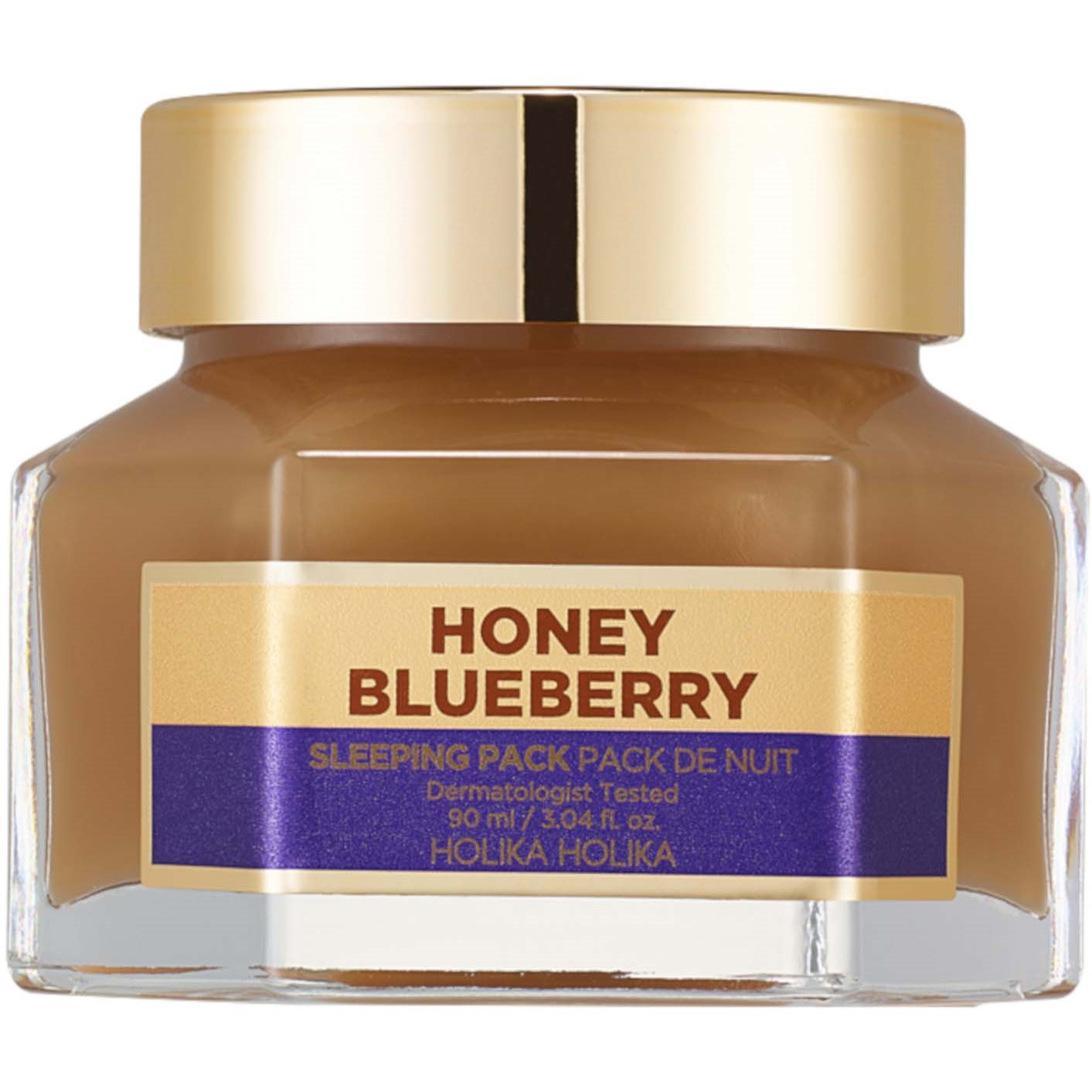 Holika Holika Honey Blueberry Sleeping Pack 90 ml billede