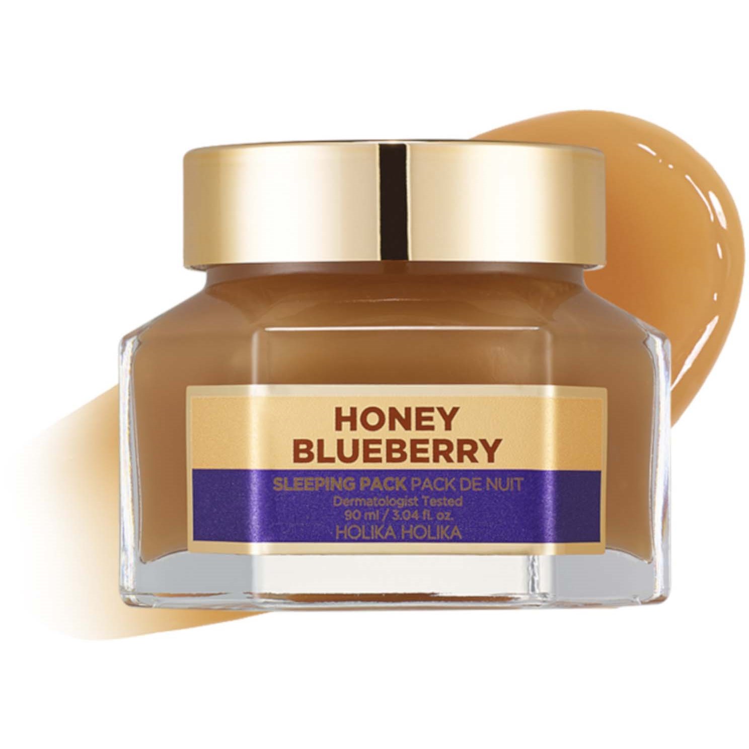 Holika Holika Honey Blueberry Sleeping Pack 90 ml (obrázok 2)