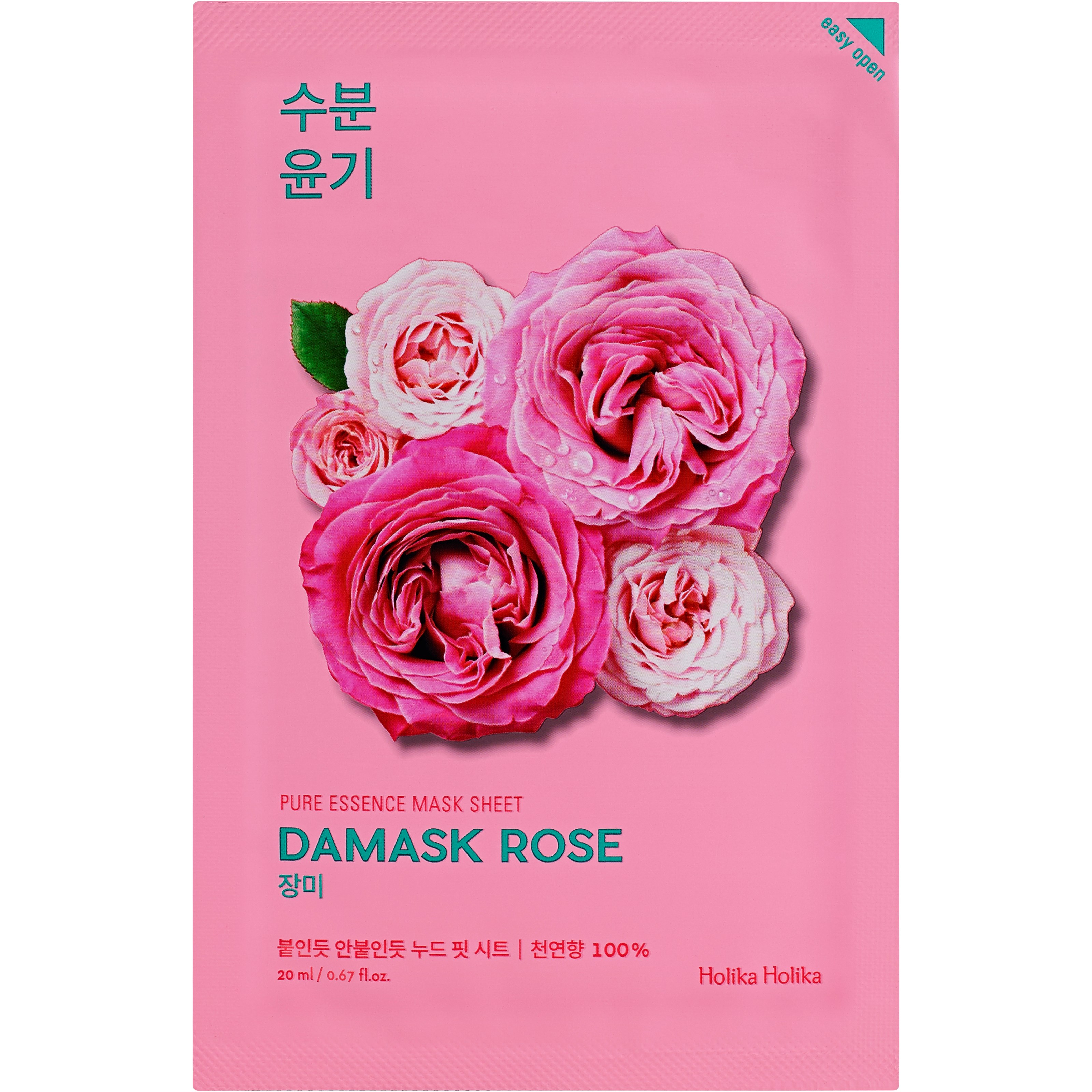 Läs mer om Holika Holika Pure Essence Mask Sheet Damask Rose 20 ml