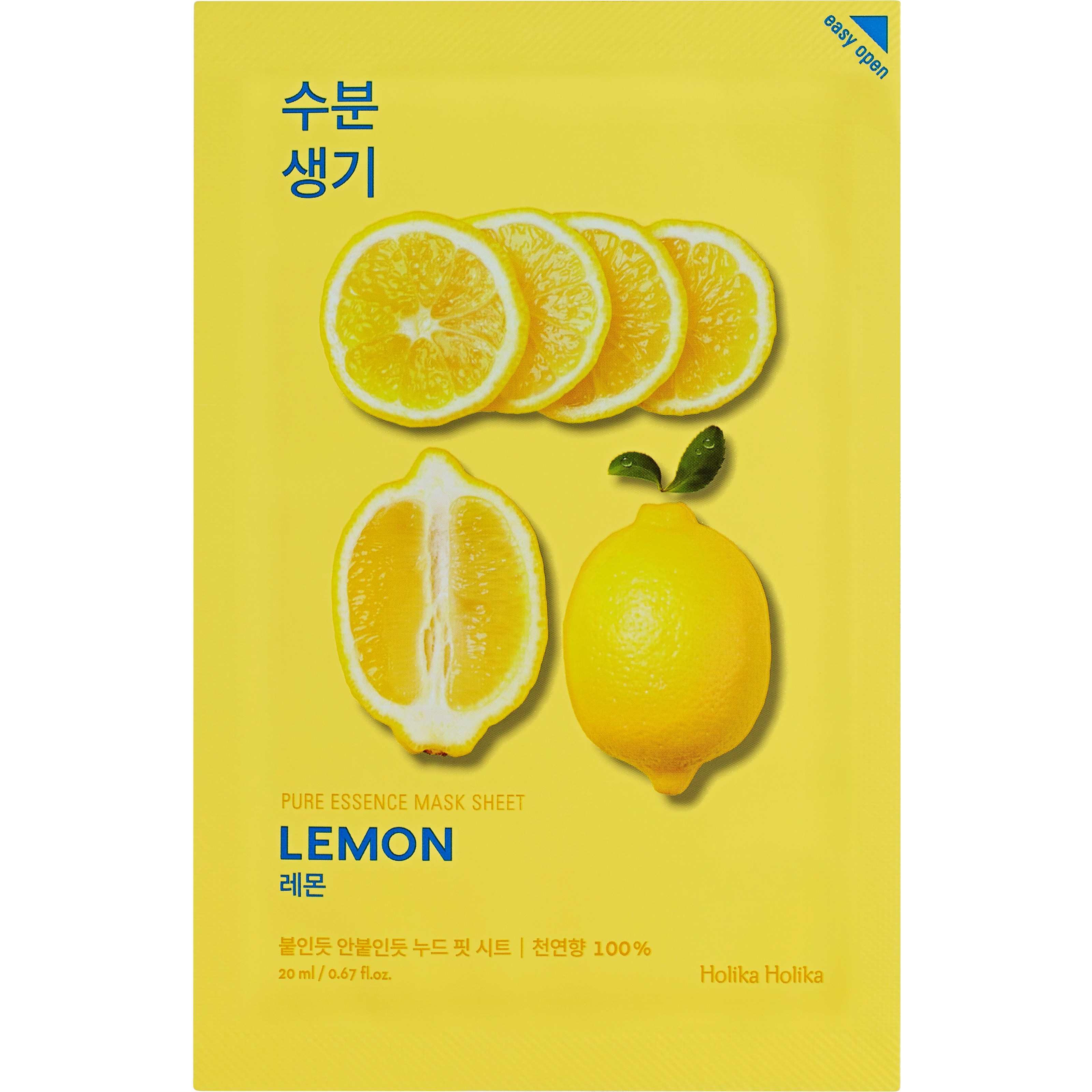 Läs mer om Holika Holika Pure Essence Mask Sheet Lemon 20 ml