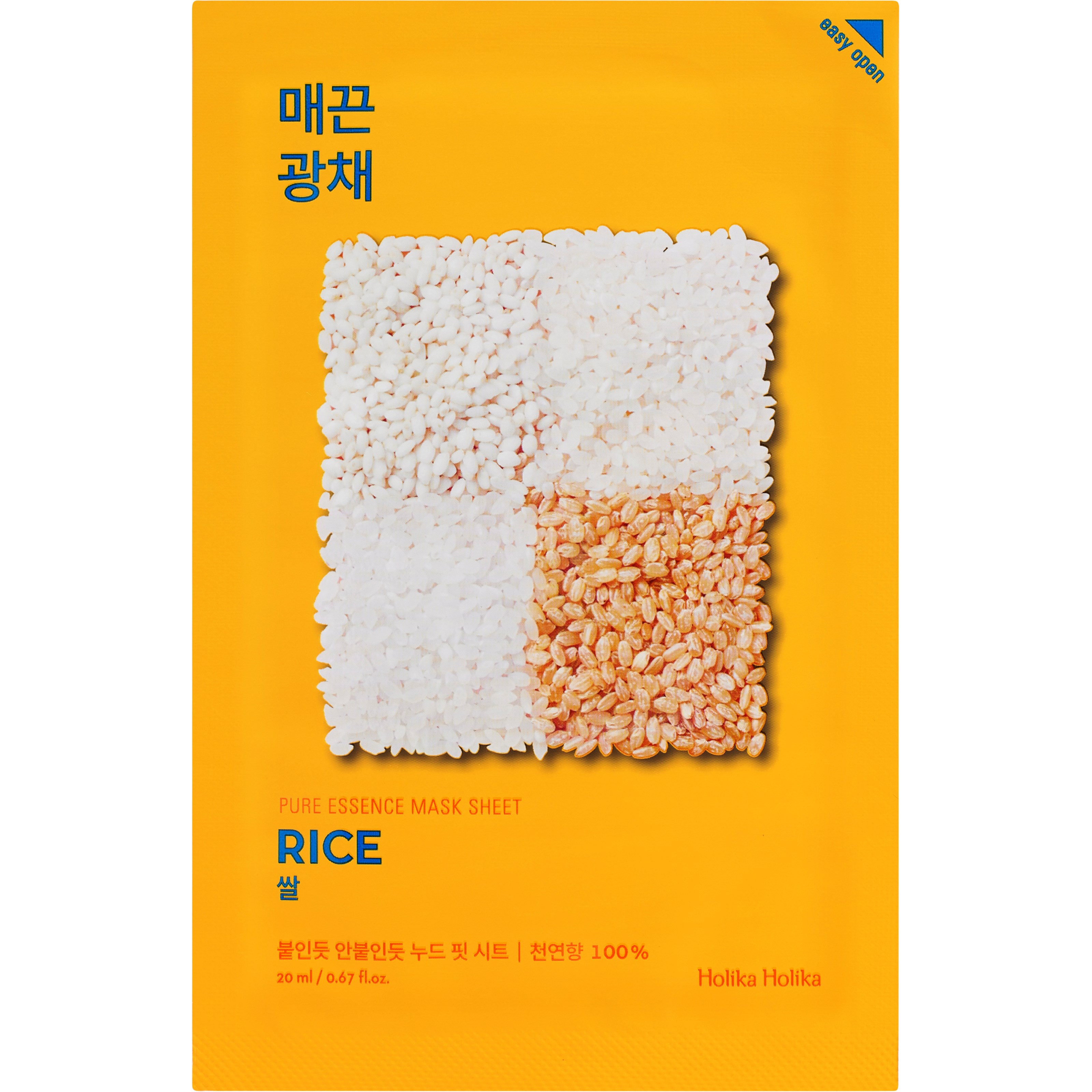 Läs mer om Holika Holika Pure Essence Mask Sheet Rice 20 ml