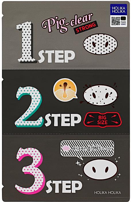 Holika Holika Pig Clear Blackhead 3-Step Kit (Strong) 9 g