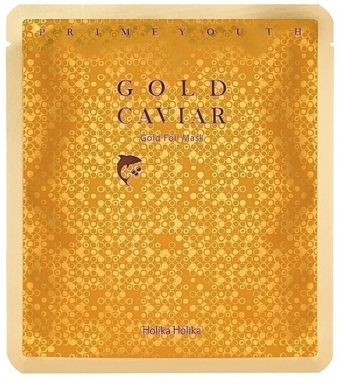 Holika Holika Prime Youth Gold Caviar Gold Foil Mask 25 ml