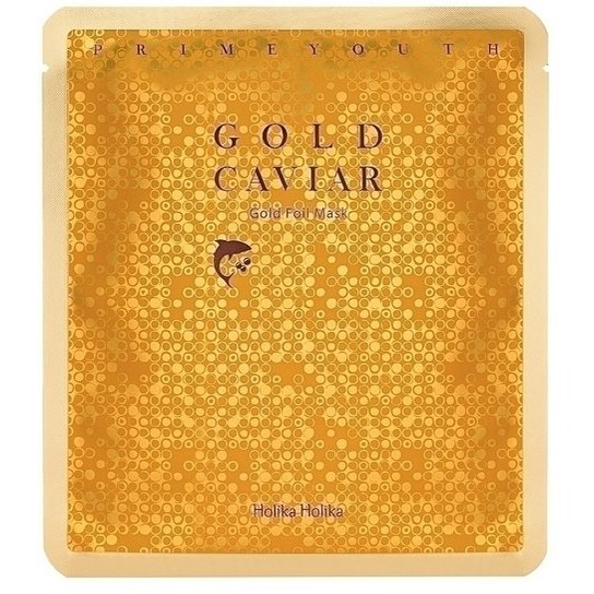 Läs mer om Holika Holika Prime Youth Gold Caviar Gold Foil Mask 25 ml