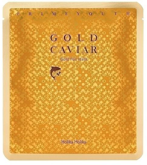 Holika Holika Prime Youth Gold Caviar Gold Foil Mask