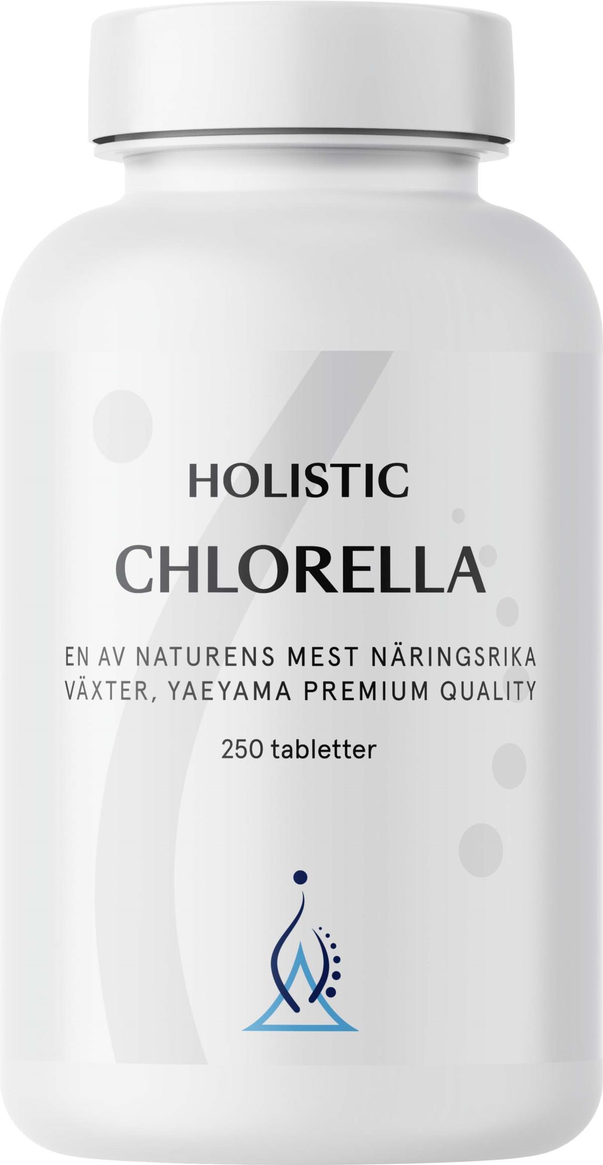Holistic Chlorella 250 tabletter 250 st