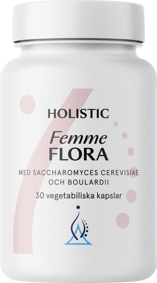 Holistic Femme Flora 30 vegetabiliska kapslar