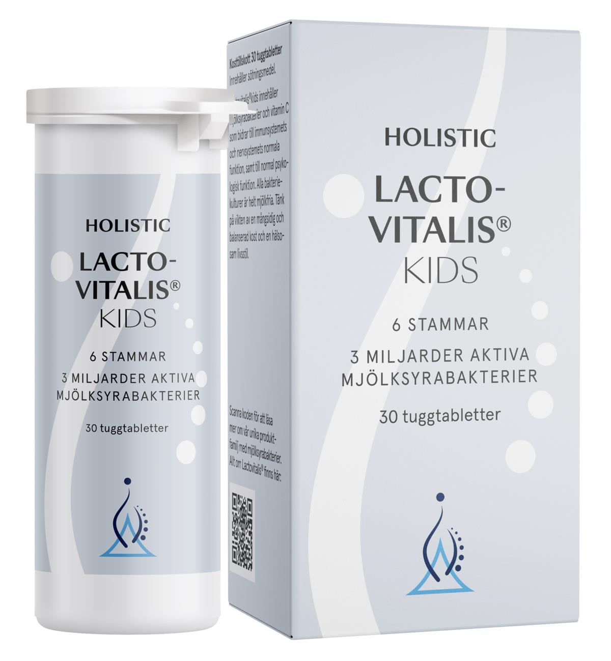Holistic Lactovitalis®kids 30 tabletter 30 st
