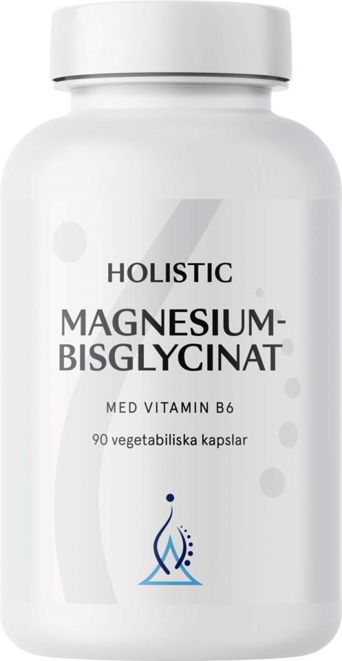 Holistic Magnesiumbisglycinat 100 mg vegetabiliska 90 kapslar