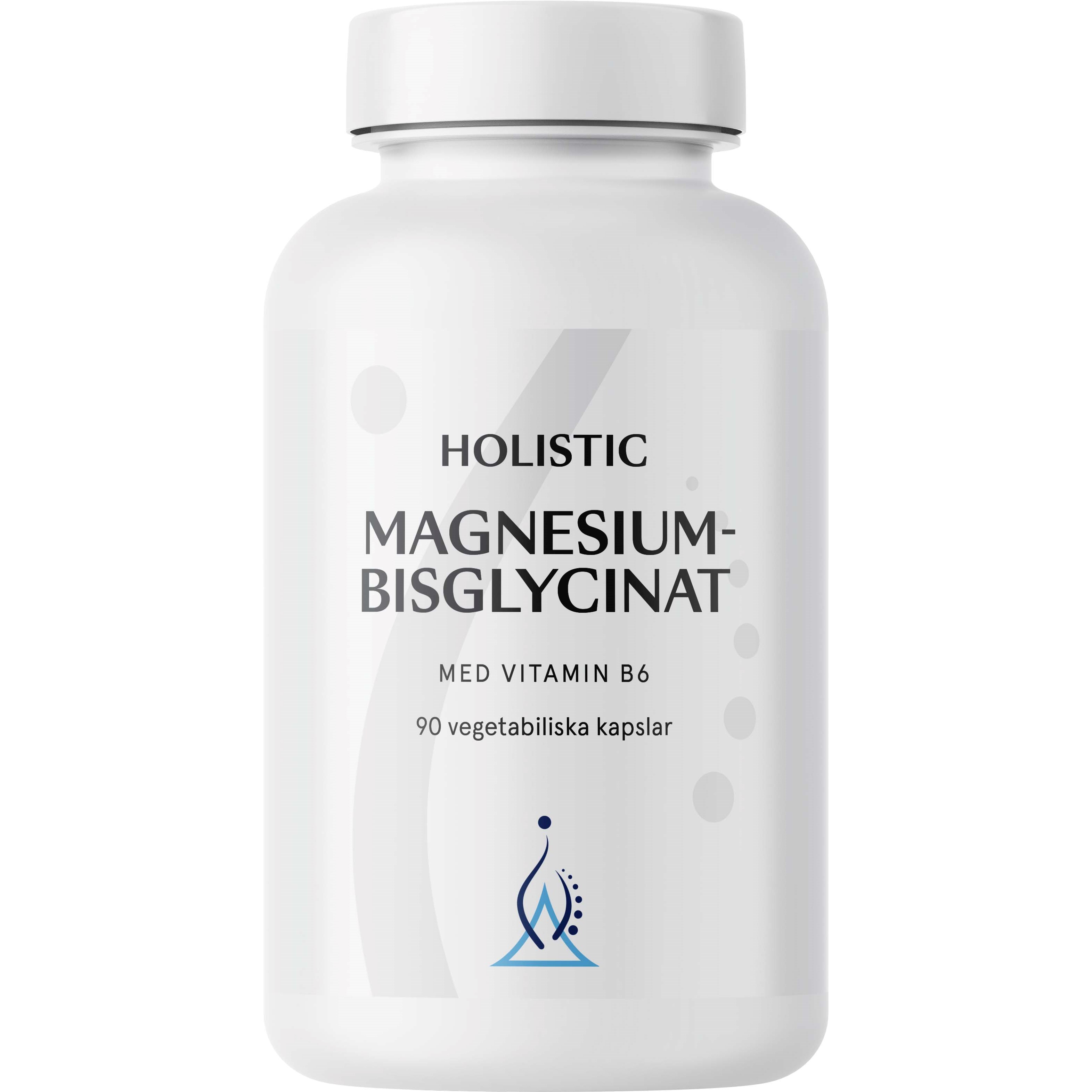 Holistic Magnesiumbisglycinat 100 mg vegetabiliska 90 kapslar 90 st