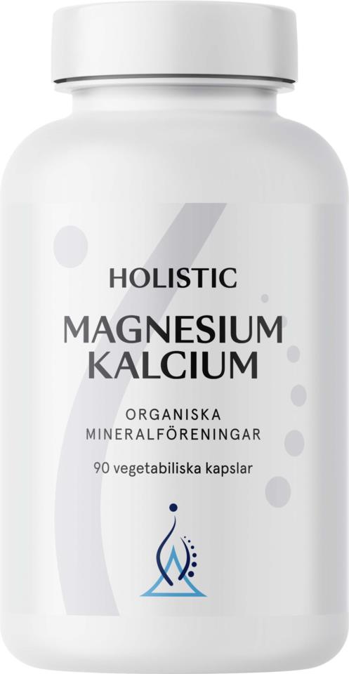 Holistic Magnesium/Kalcium 80/40 mg 90 vegetabiliska kapslar