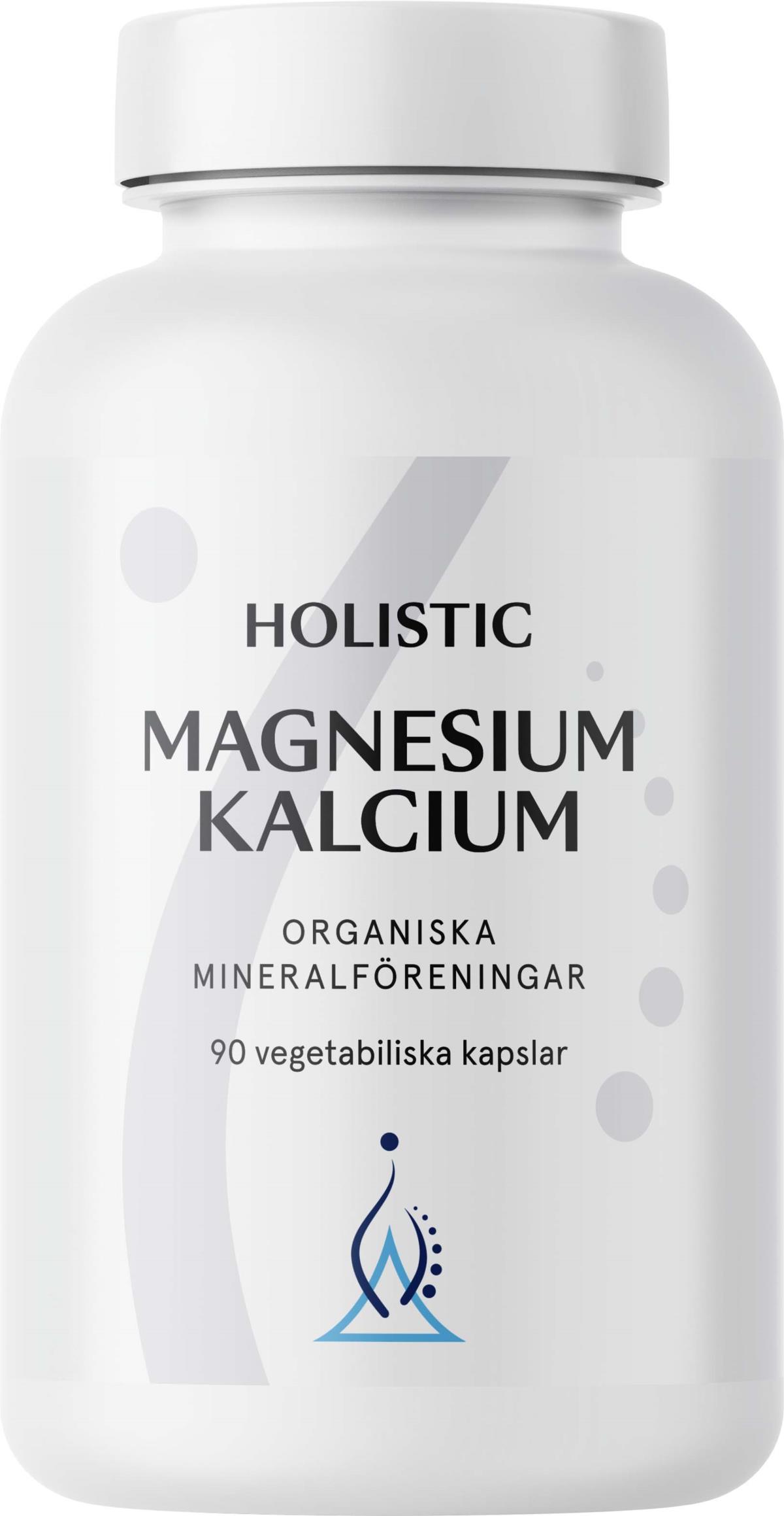 Holistic Magnesium/Kalcium 80/40 mg 90 vegetabiliska kapslar 90 st