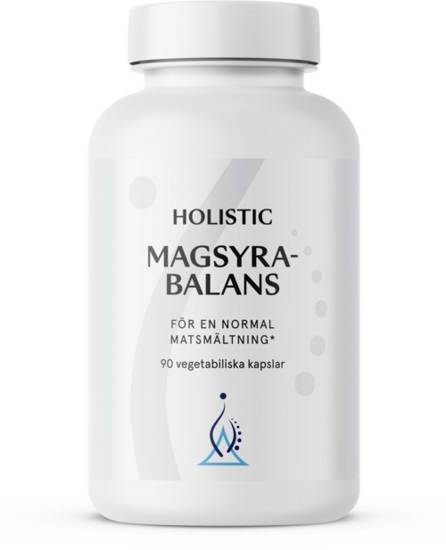 Holistic Magsyrabalans 90 vegetabiliska kapslar 9 st