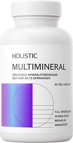 Holistic Multimineral 90 vegetabiliska kapslar 90 st