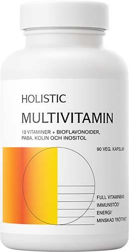 Holistic Multivitamin 90 vegetabiliska kapslar 900 st