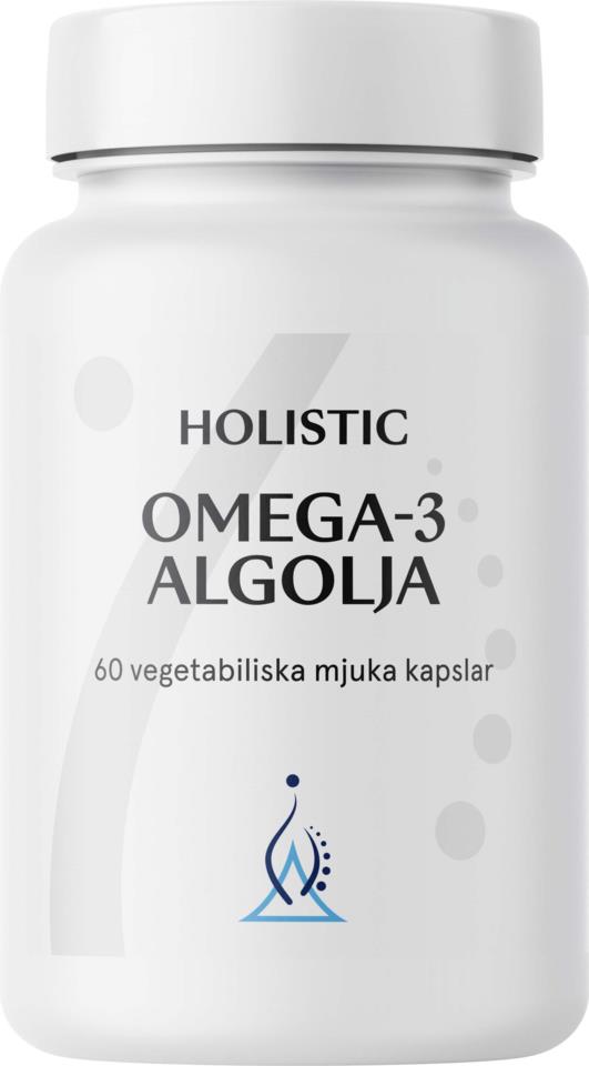 Holistic Omega-3 Vegan Algolja 60 vegetabiliska mjuka kapslar