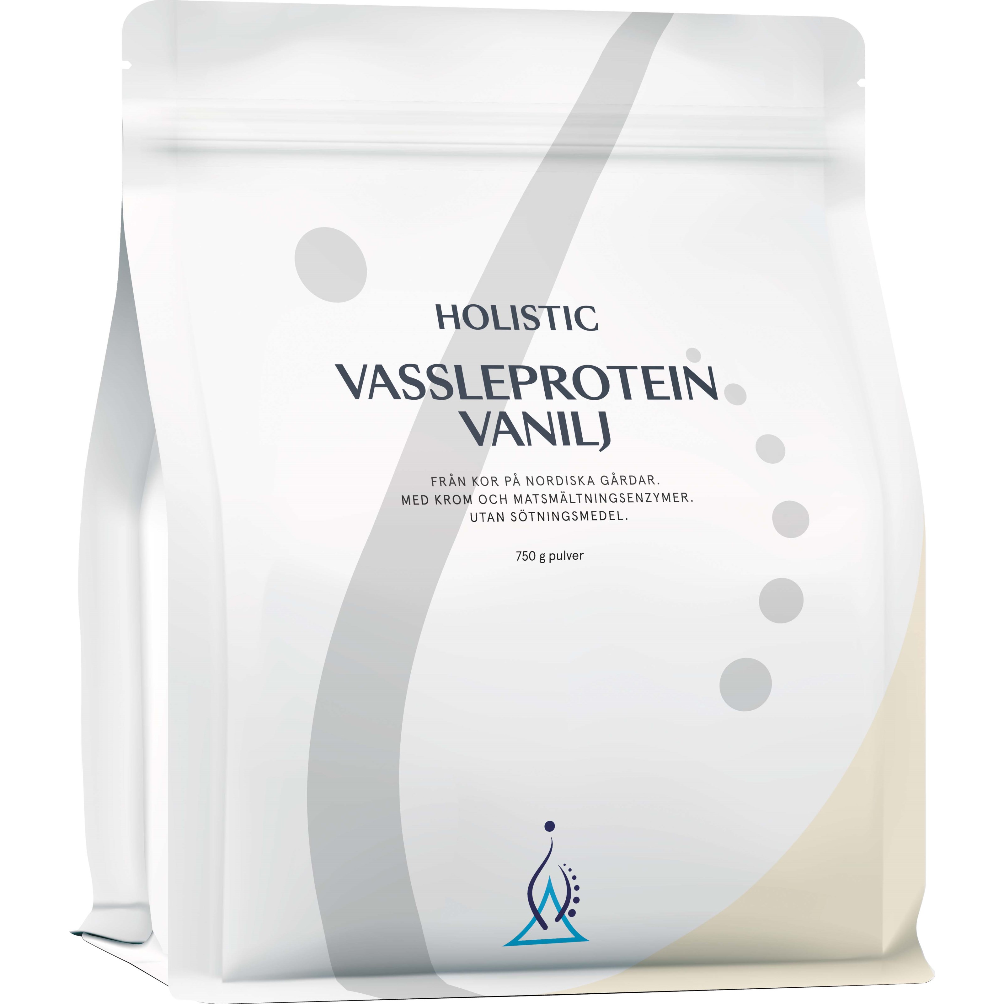 Läs mer om Holistic Vassleprotein vanilj 750 g
