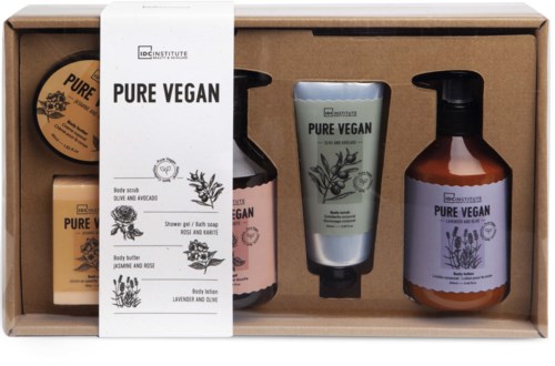 Pure Vegan Wooden Box 5 Pcs Giftset