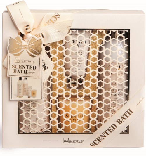 No Brand Scented Bath Gold Elegant Box 4 Pcs Giftset