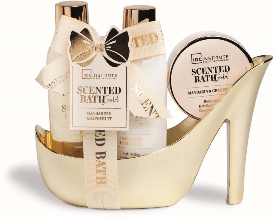 Homekit Scented Bath Gold Shoe 3 Pcs Giftset