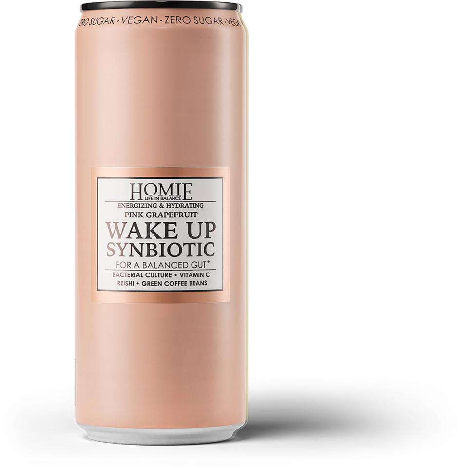 Homie Wake Up Synbiotic Pink/Grape 330ml