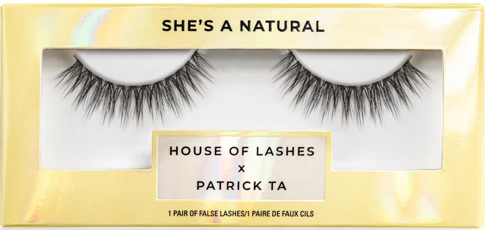 House of Lashes x Patrick Ta - Shes a Natural