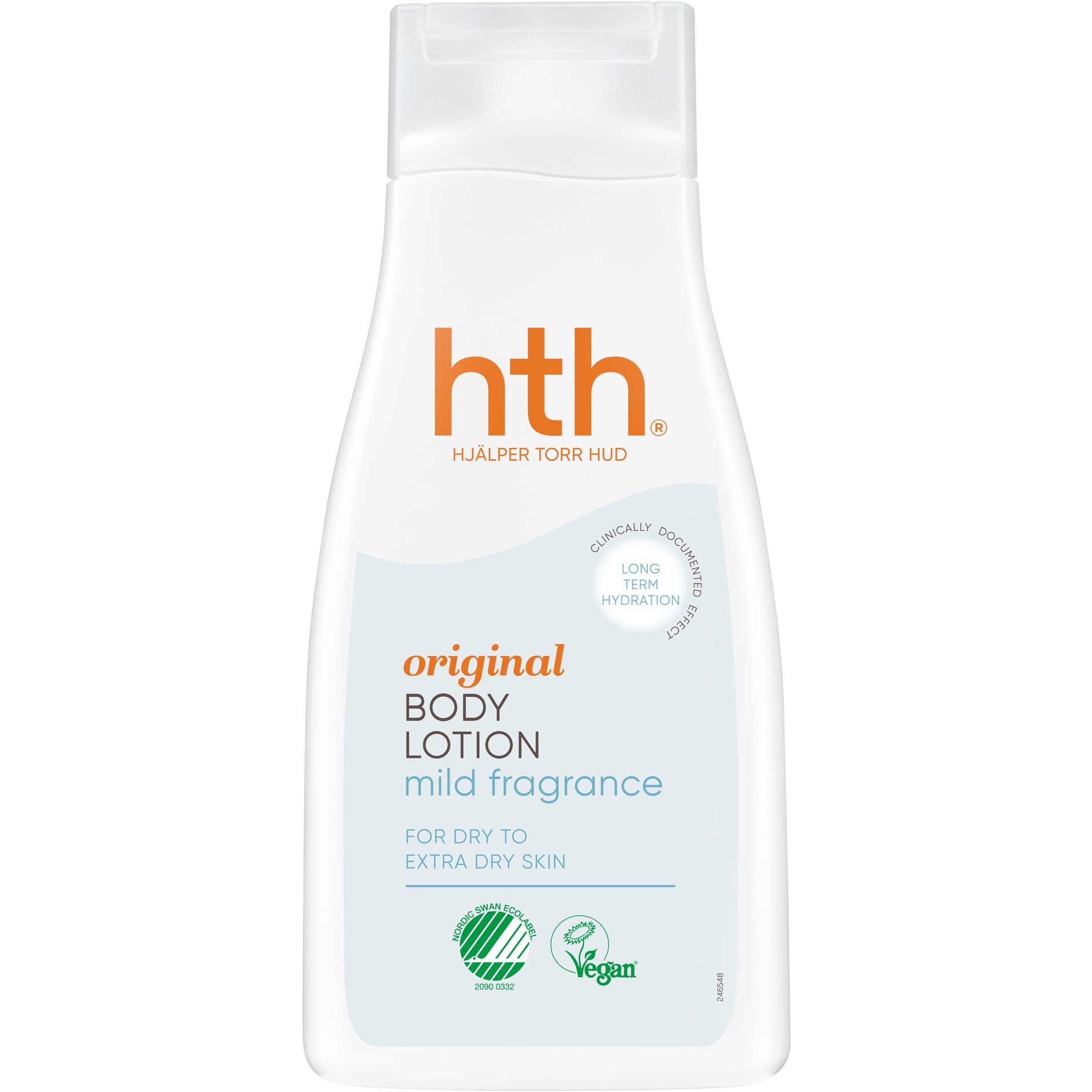 HTH Original Hand Lotion Mild Fragrance 400 ml