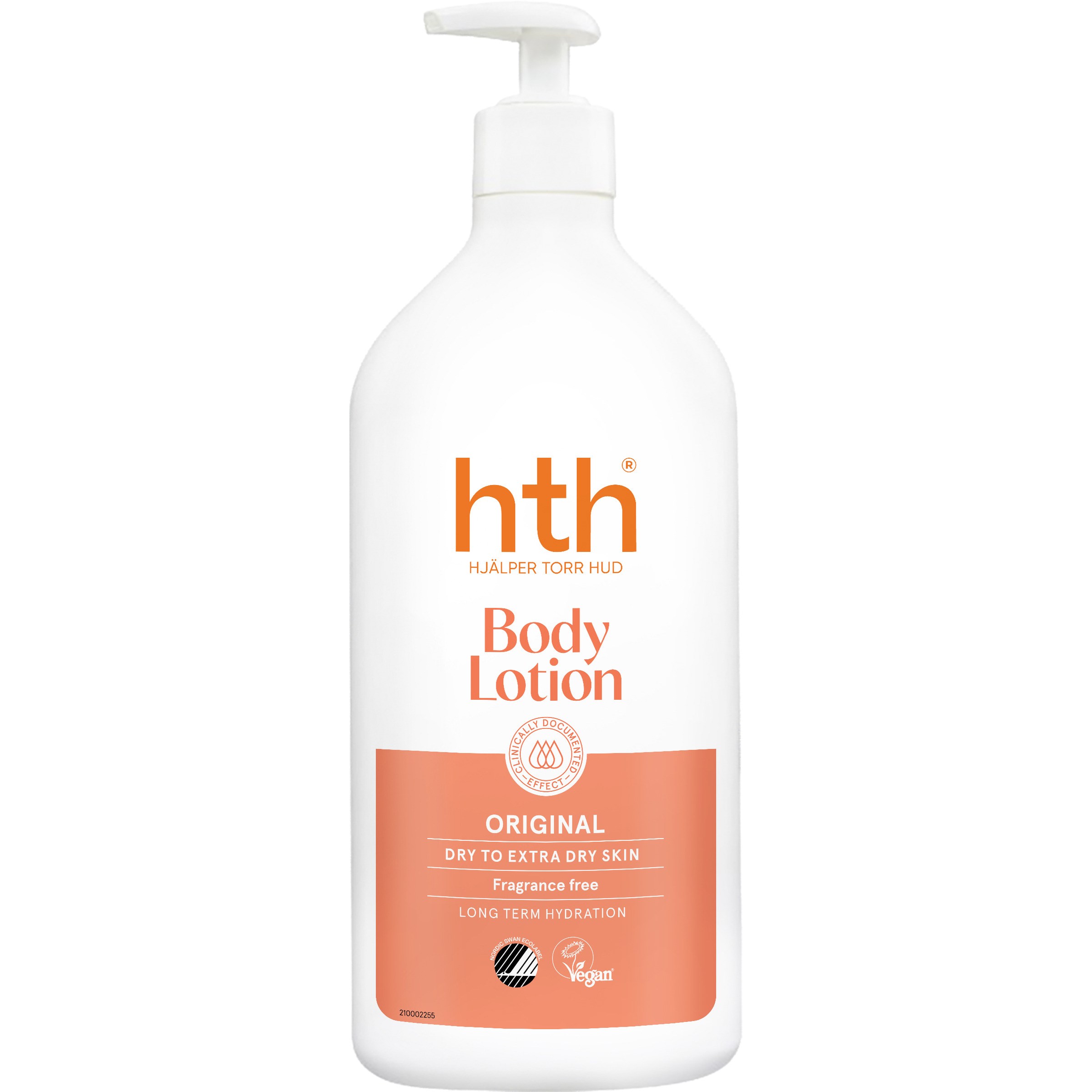 HTH Original Body Lotion Fragrance Free 400 ml