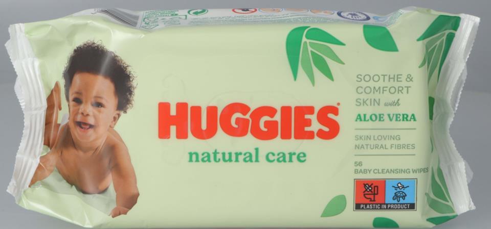 Huggies Baby Wipes Natural Care 56 Pcs