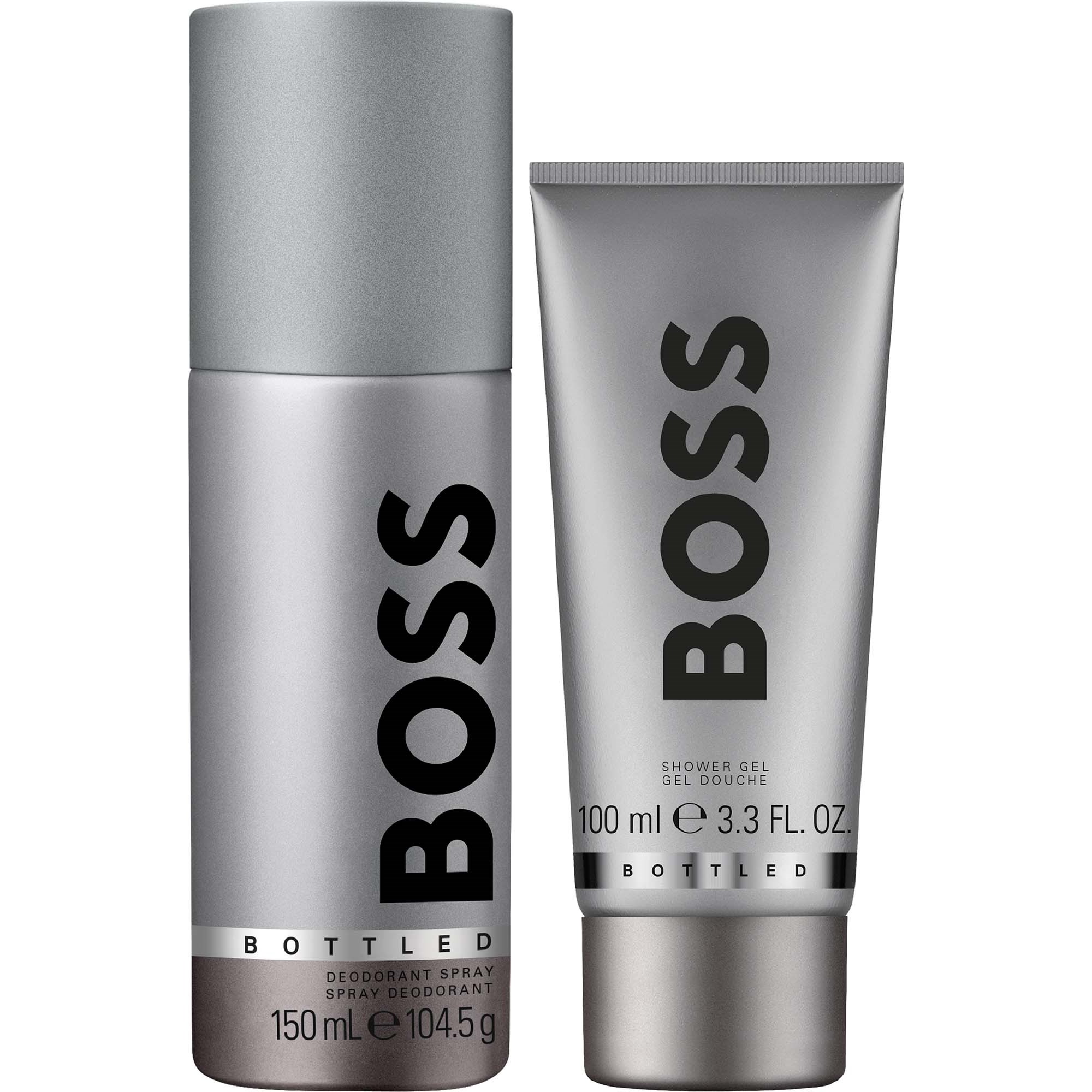 Hugo Boss Gift Set Bottled Deo Spray + Shower Gel 100 ml
