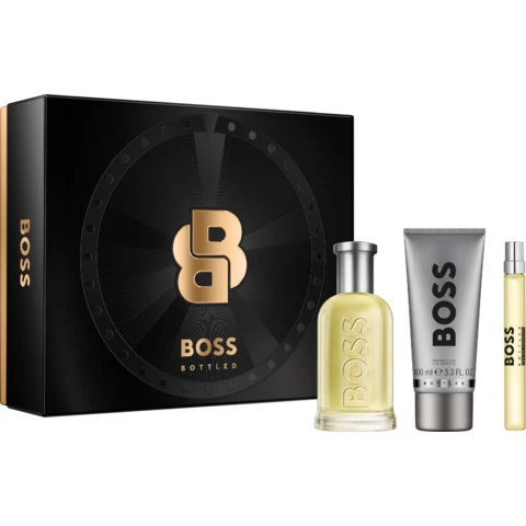 Hugo Boss Gift Set Bottled EdT 100 ml + Travel Spray 10 ml + Shower Gel 100 ml från Hugo Boss