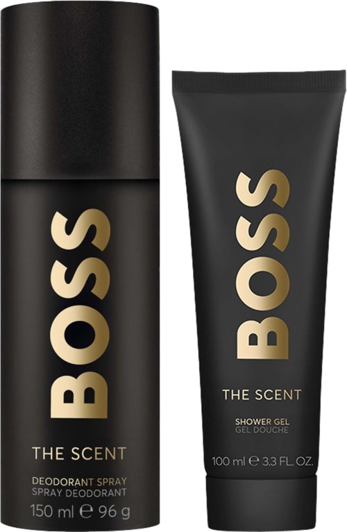Hugo Boss Gift Set The Scent Deo Spray + Shower Gel 100 ml