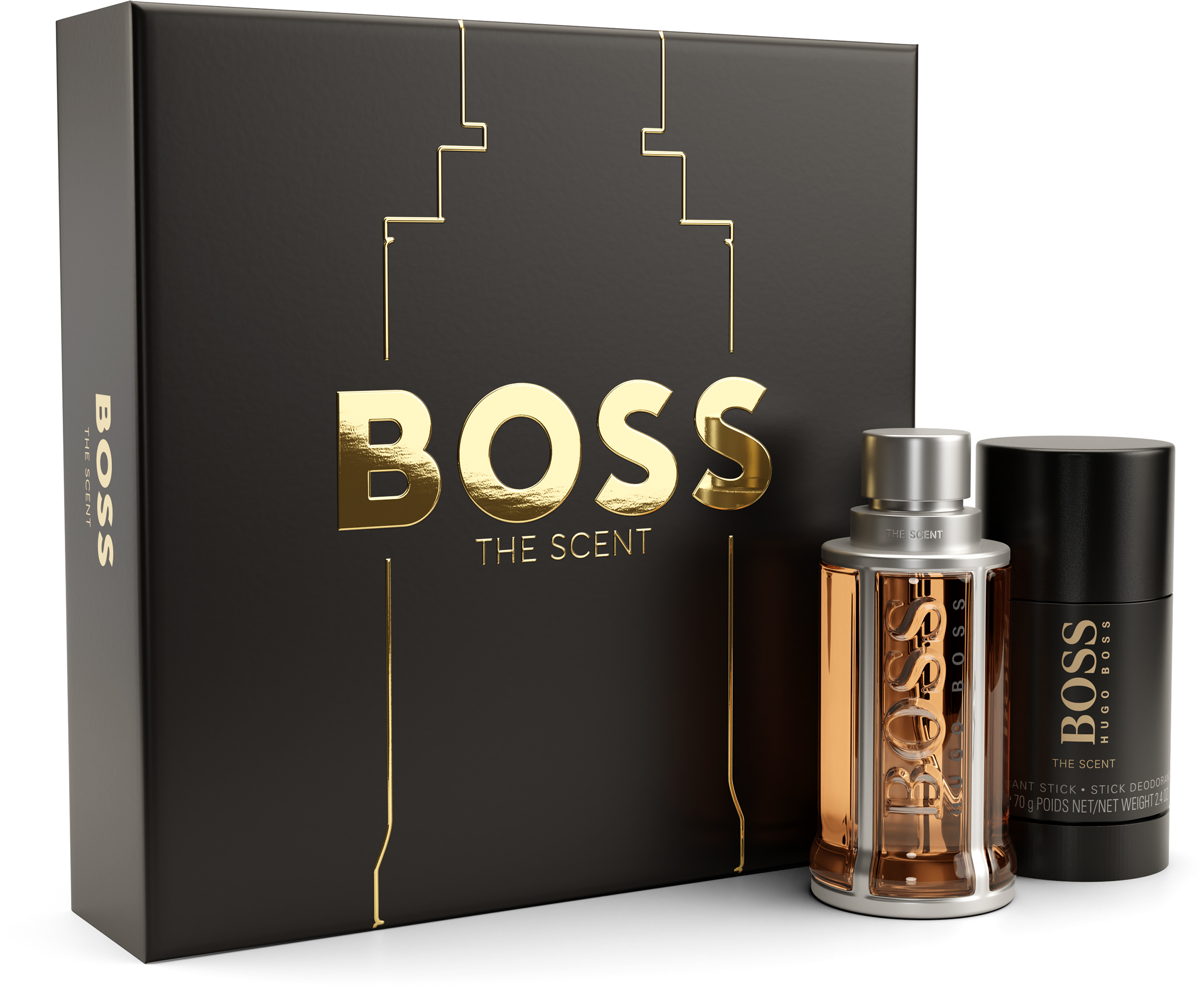 Stick Scent Boss The Deo Set de Gift Eau Boss Hugo Toilette &