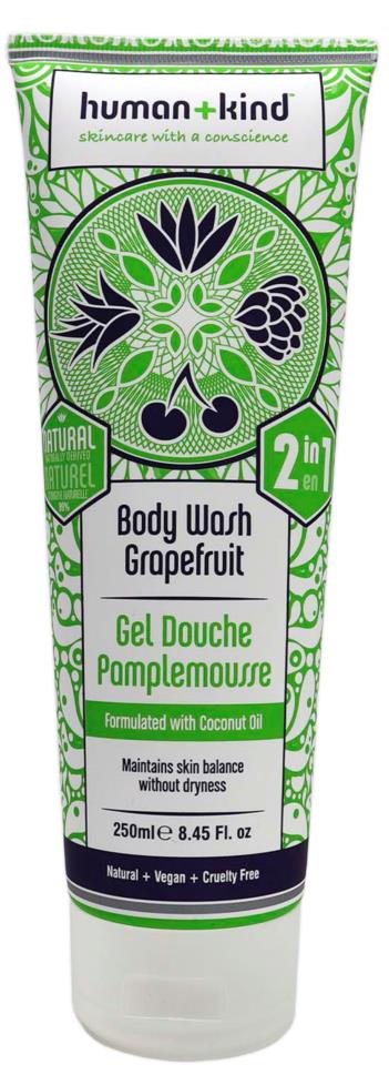 Human+Kind Body Wash Grapefruit 250 ml