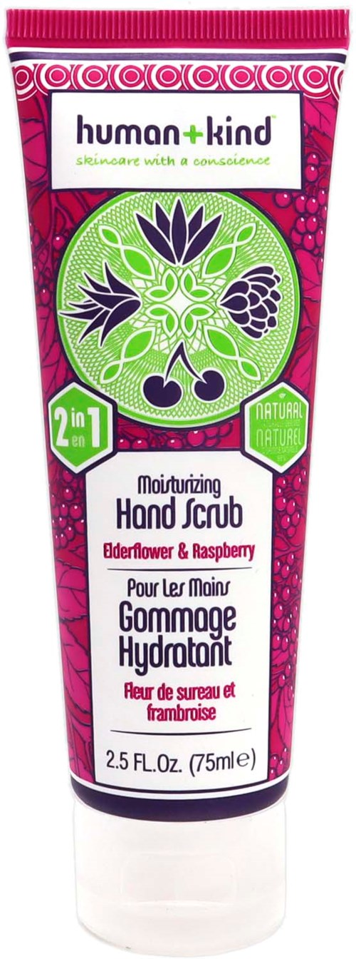 human + kind Hand Scrub Elderflower 75 ml