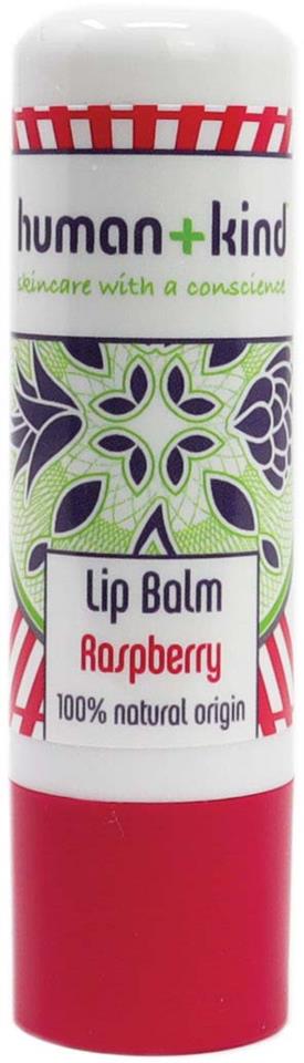 Human+Kind Lip Balm Raspberry 4,8 g