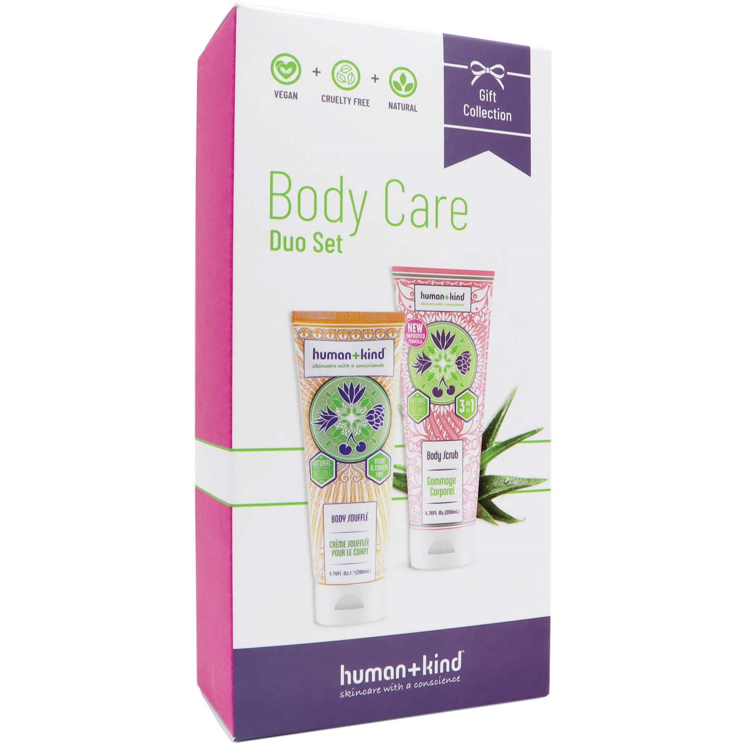 human + kind The Body Care Duo