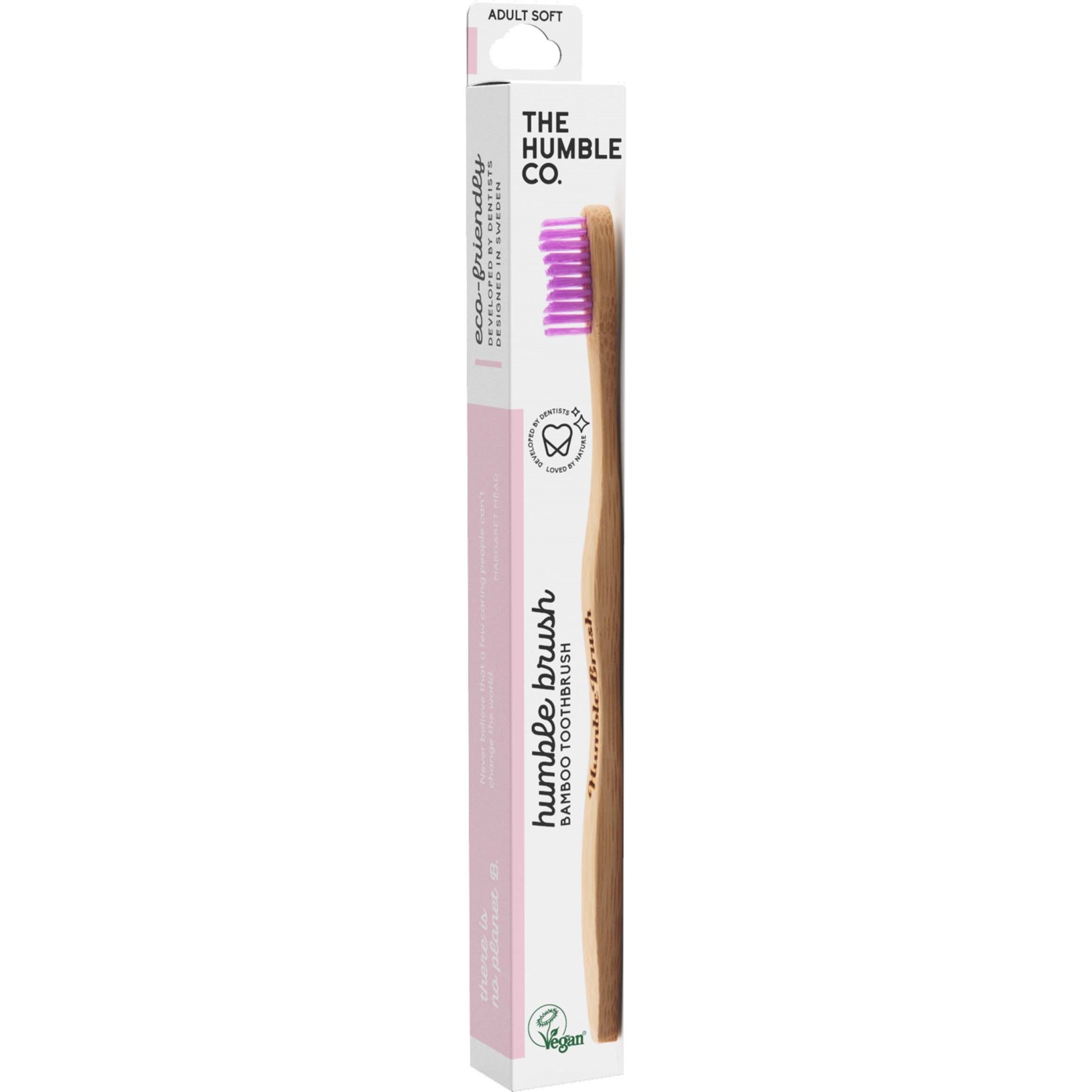 The Humble Co. Bamboo Toothbrush Purple