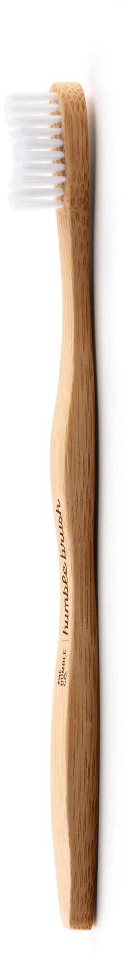 The Humble Co. Bambu Tandborste Vuxen Vit