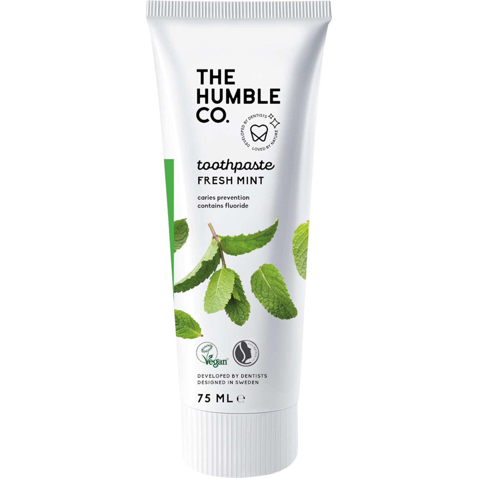 Läs mer om The Humble Co. Humble Natural Tootpaste Fresh Mint 75 ml