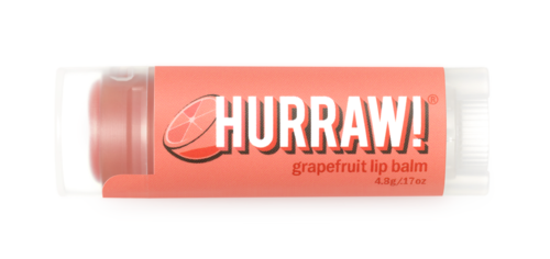 HURRAW! Tinted Lip Balm Grapefruit