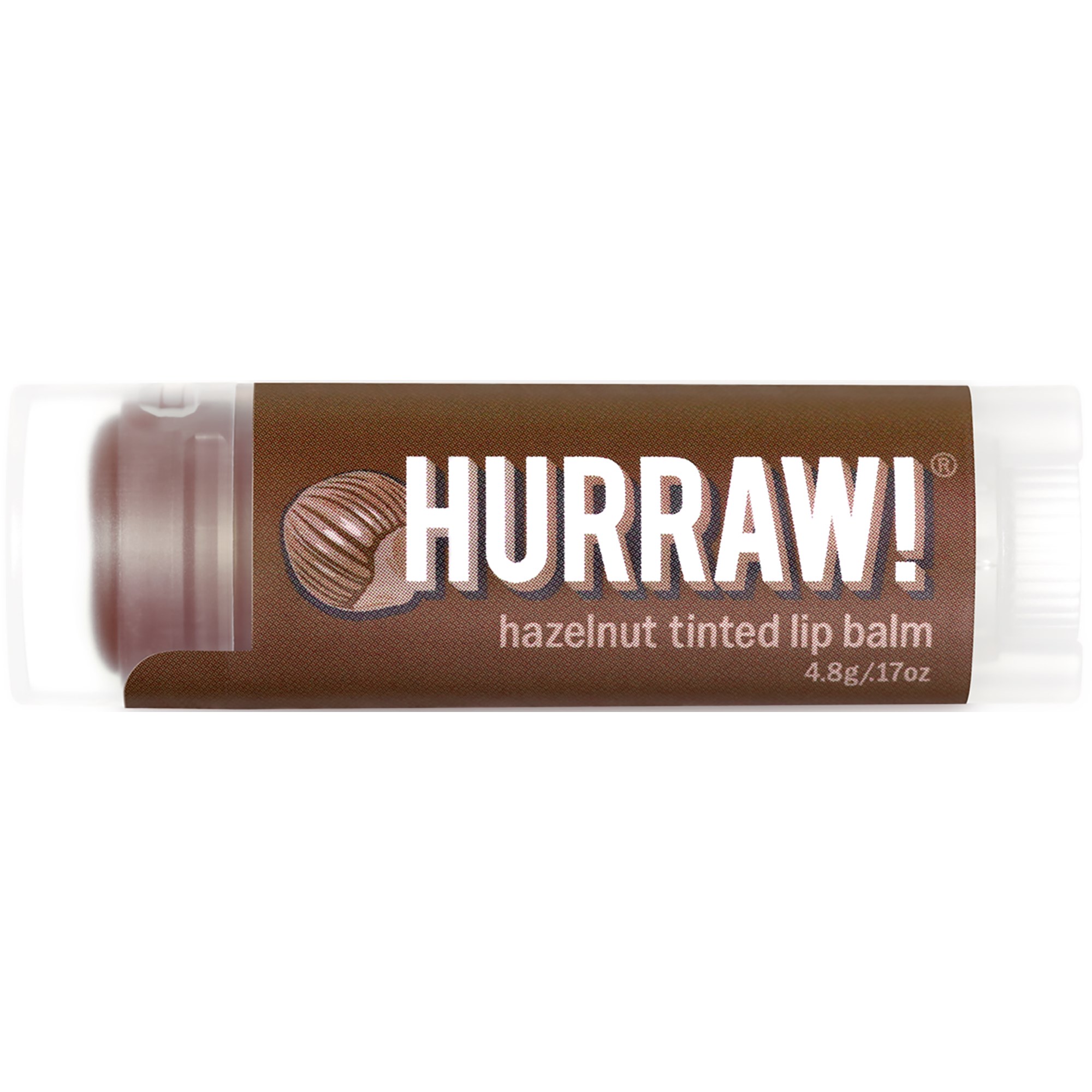 Hurraw! Hazelnut Tinted Lip Balm, 4,8 g