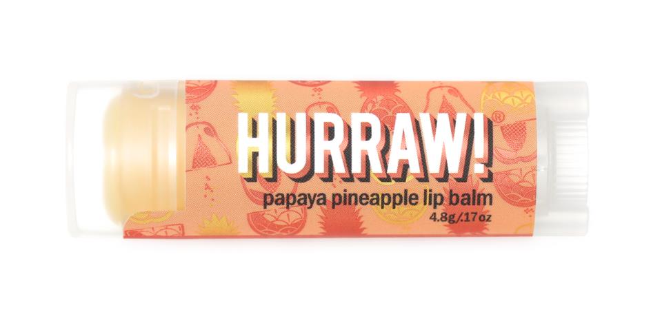 HURRAW! Lip Balm Papaya Pineapple