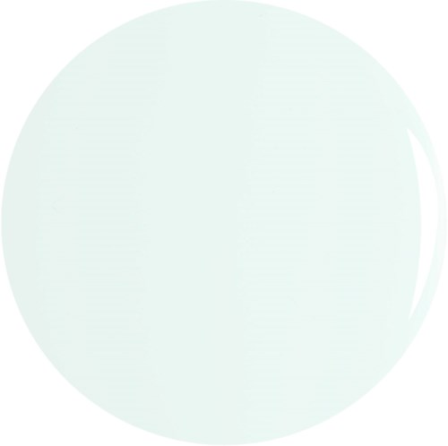 Een vage lichtgekleurde cirkel op een witte achtergrond zonder duidelijke elementen of tekst.