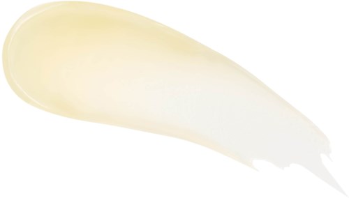 En kremet, off-white virvel med jevn tekstur, sannsynligvis et matprodukt eller kosmetikkkrem.